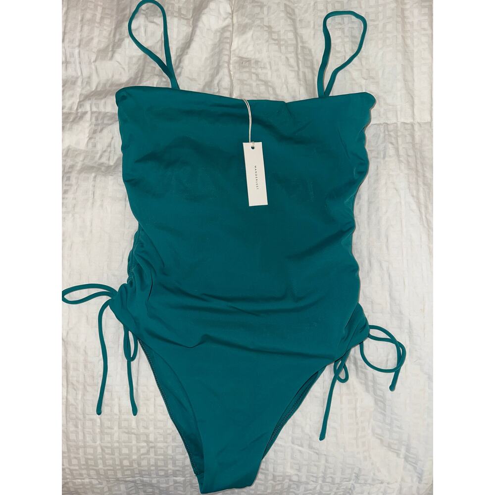 Wanderlust Teal One Piece Swimsuit